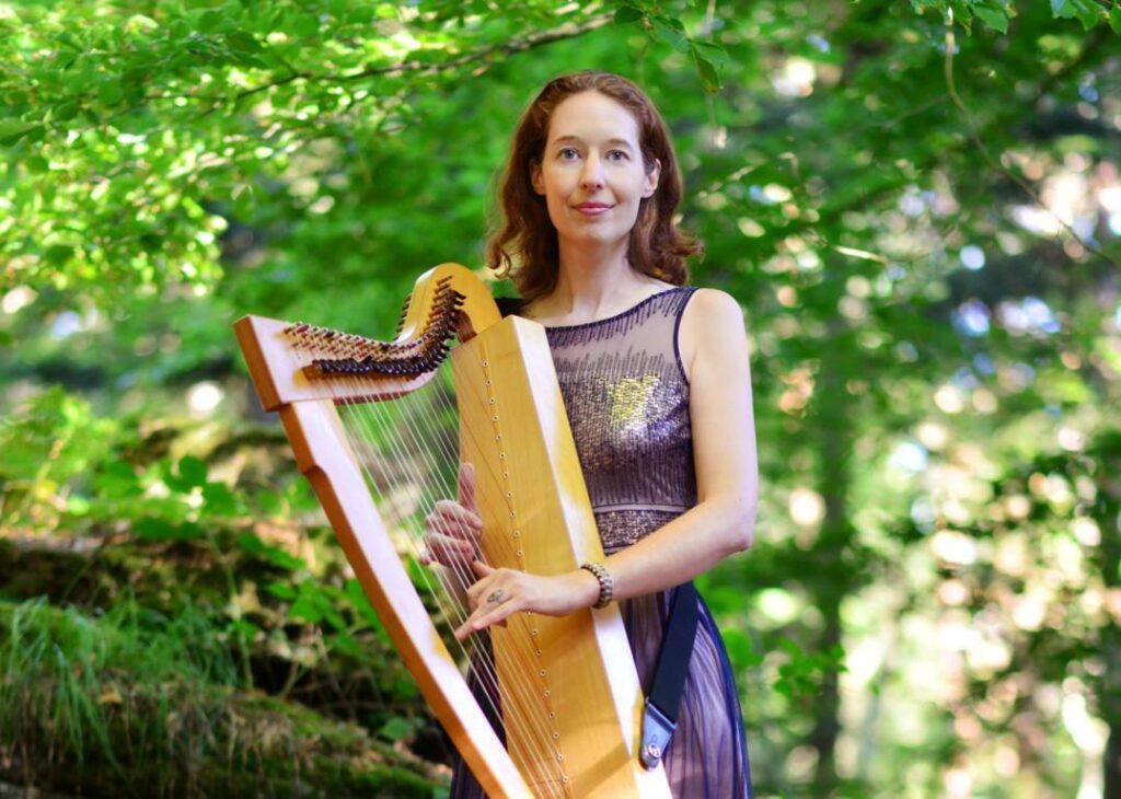 Nadia Birkenstock Celtic Harp And Song Venner Folk Frühling 